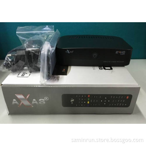 Top quality AXAS E4 HD DVB S2/T2 set top box very hot in Europe now